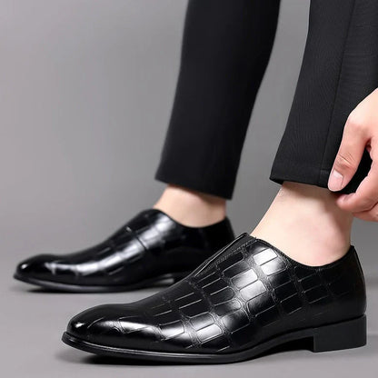 Men's Dress Shoes | Slip-On Textured Upper