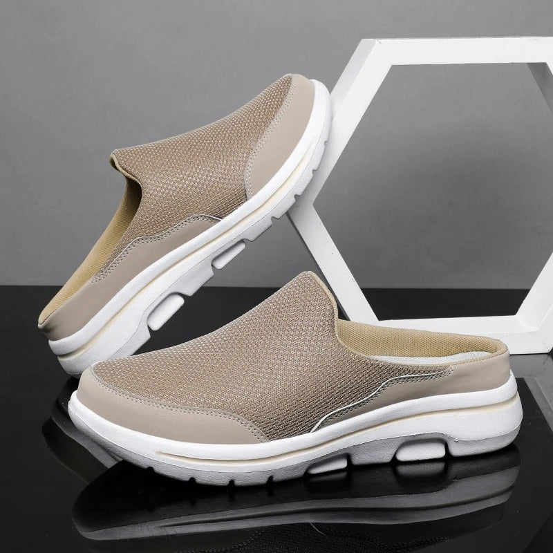 Men's  Sliders | Slip-On Mules Closed Toe Open Back