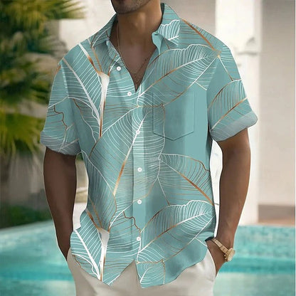 Owen | Tropical Leaf Resort Shirt