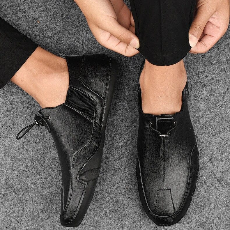 Men's Slip on Shoes | Casual Elastic Side Panels