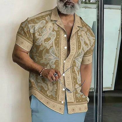Marco | Vintage Paisley Resort Shirt